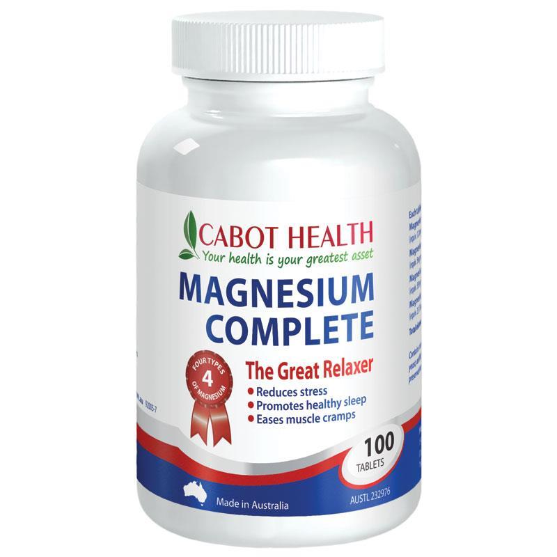 Cabot Health Magnesium Complete 100 Tablets