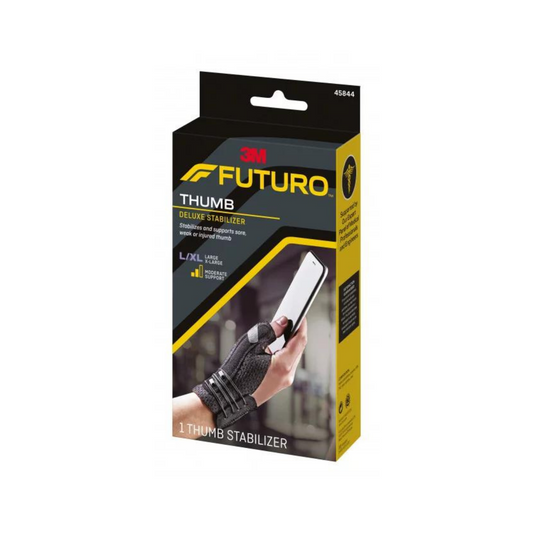 Futuro Deluxe Thumb Stabilizer 45844ENR Black  Large/X-Large