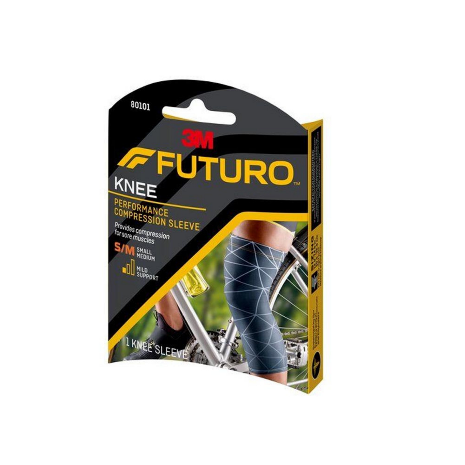 Futuro Performance Compression Knee Sleeve 80102EN Small/Medium ...