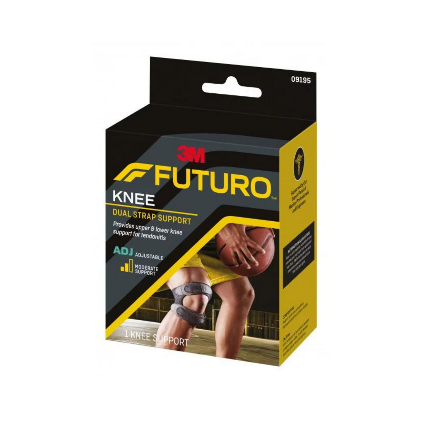 FUTURO™ Dual Strap Knee Support 09195ENR, Adjustable