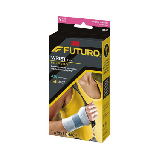 Futuro For Her Wrist Brace 95346ENR Right Hand Adjustable