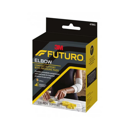 Futuro Comfort Elbow Support with Pressure Pads 47861ENR Small