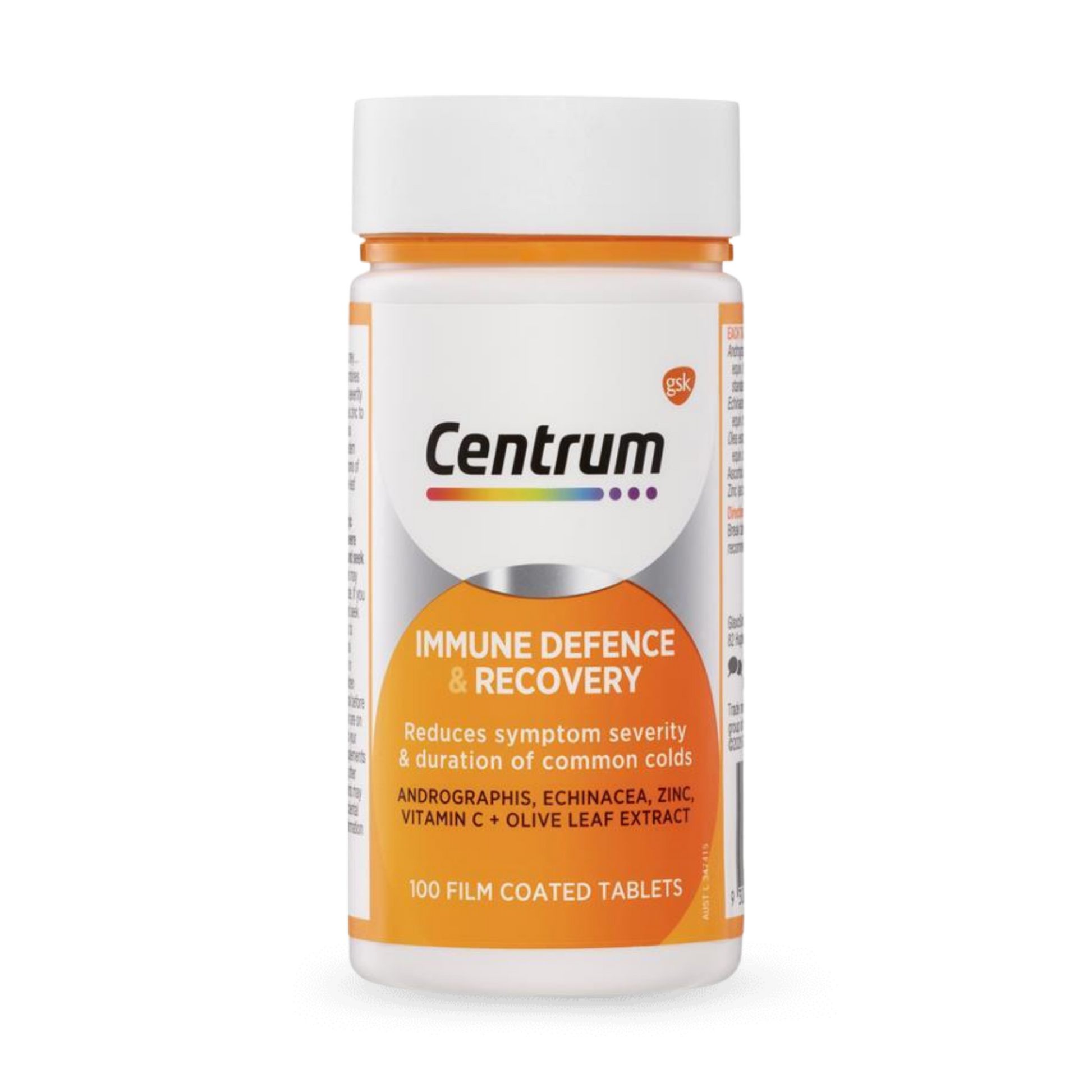 Centrum Immune Defence & Recovery 100 Tablets