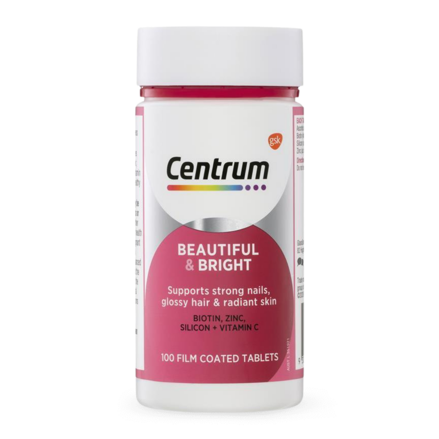 Centrum Beautiful & Bright 100 Tablets