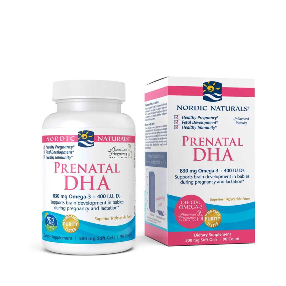 Nordic Naturals Prenatal DHA 90 Capsules