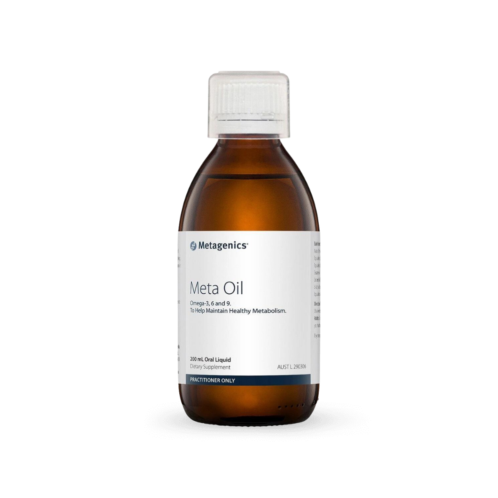Metagenics Meta Oil Orange flavour 200mL oral liquid – Betahealth