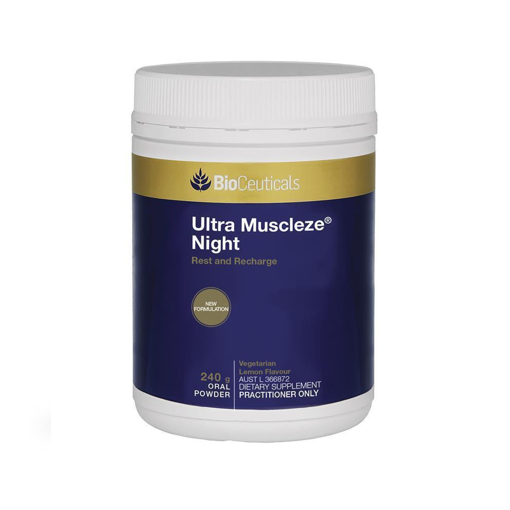 BioCeuticals Ultra Muscleze Night Oral Powder 240g