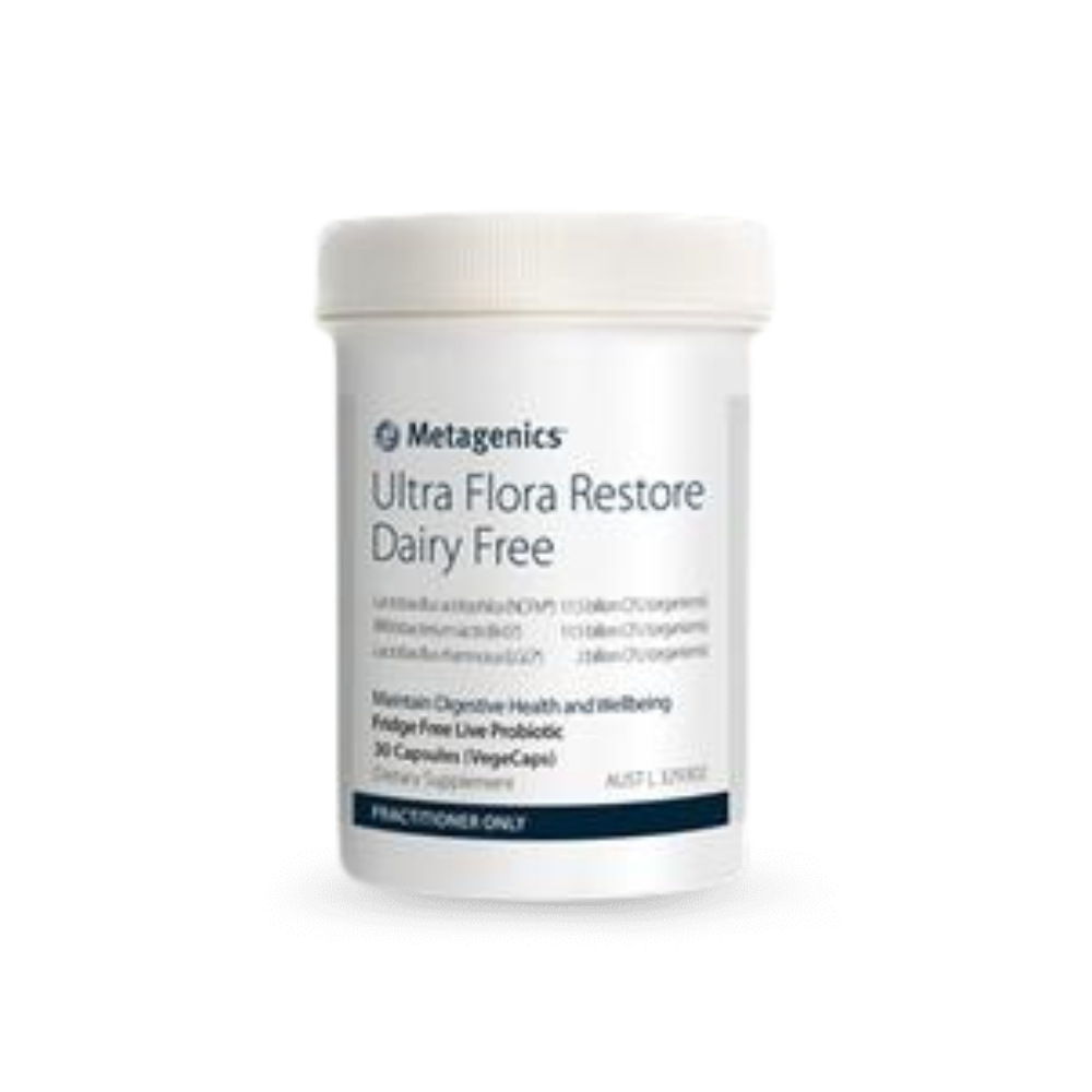 Metagenics Ultra Flora Restore Dairy Free 