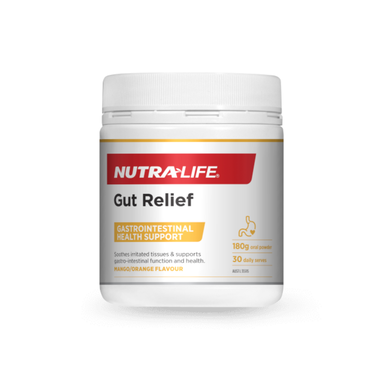 Nturalife Gut Relief Orange Mango Oral Powder 180g