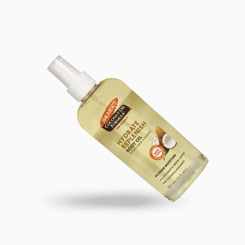 palmer's coconut oil formula hydrate replenish body oil 150ml Palmer's Coconut Oil Body Oil 150ml – Betahealth