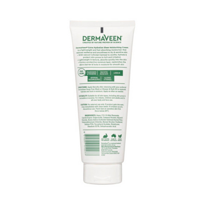 DermaVeen Extra Hydration Sheer Moisturising Cream 200g