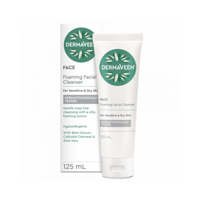 DermaVeen Face Foaming Cleanser 125ml