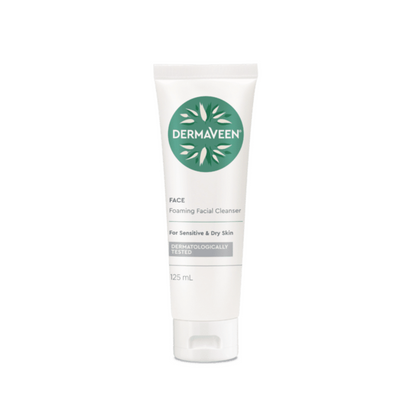 DermaVeen Face Foaming Cleanser 125ml