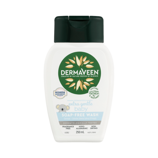 DermaVeen Exytra Gentle Baby Soap Free Wash 250 mL