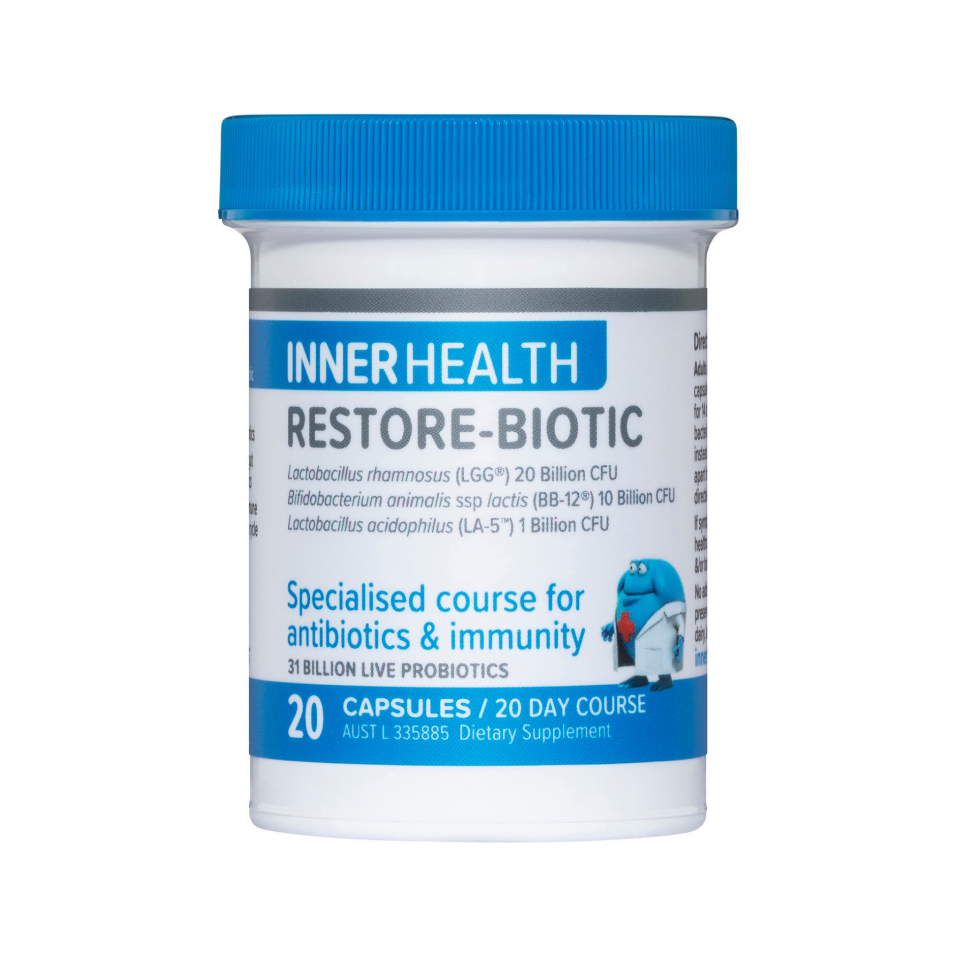 Inner Health Restore-Biotic 20 Capsules