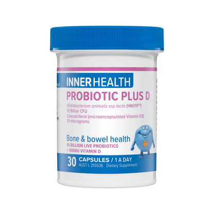 Inner Health Probiotic Plus D 30 Capsules