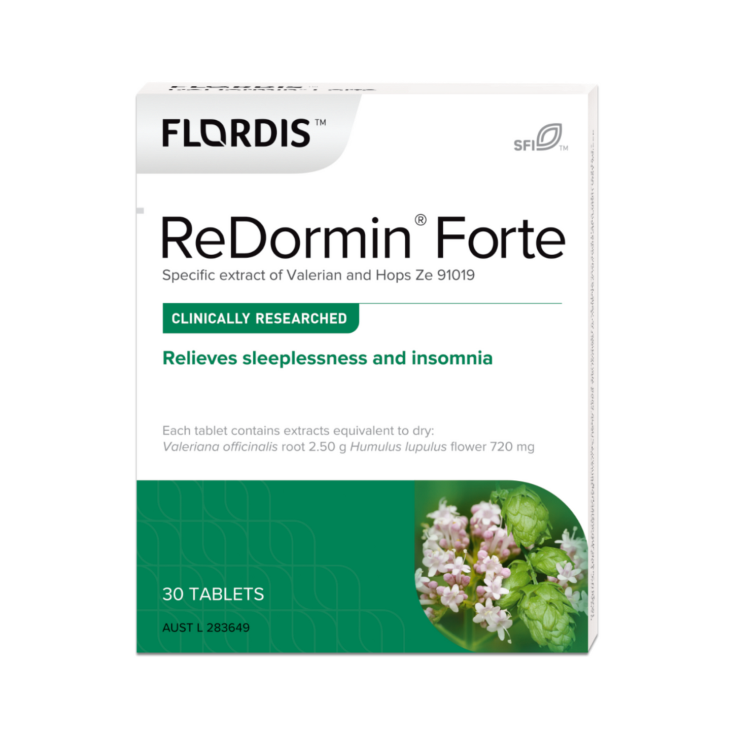 Flordis Redormin Forte 30 Tablets