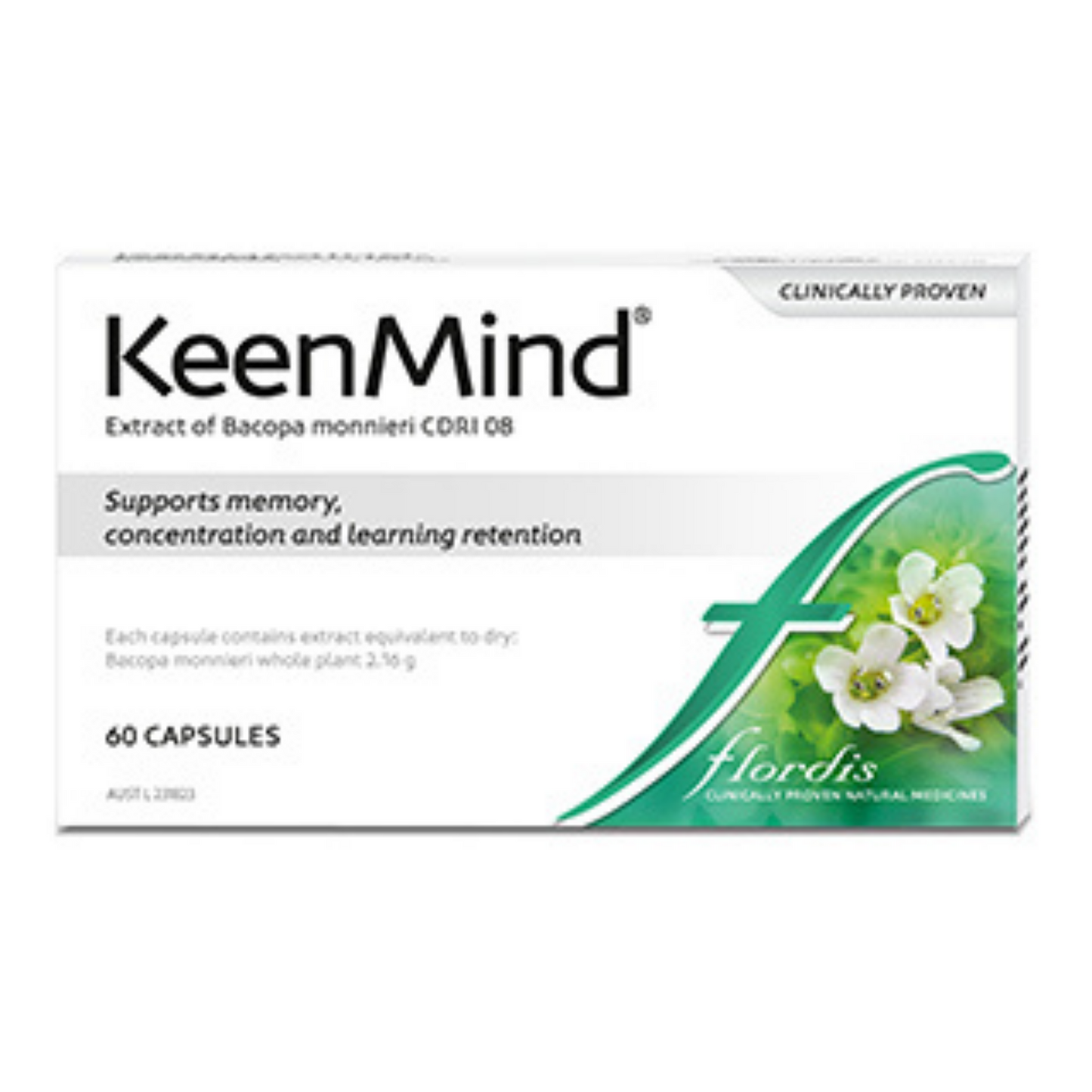 Flordis Keenmind 60 Capsules