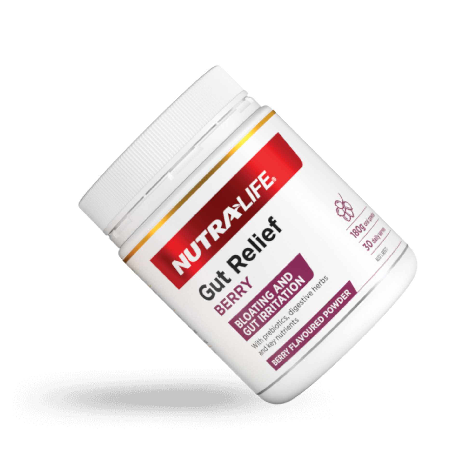 Nutralife Gut Relief Berry Oral Powder 180g