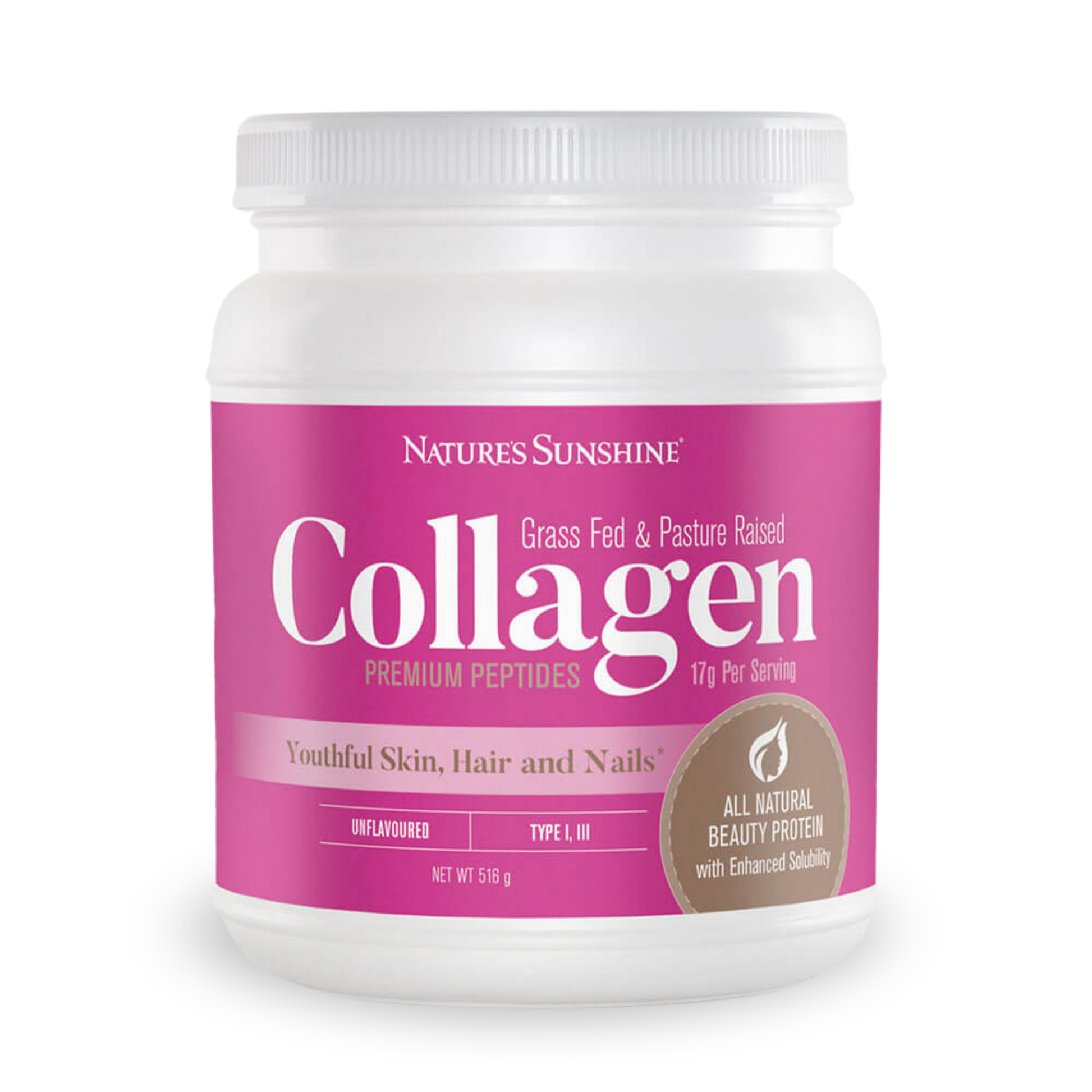 Nature’s Sunshine Collagen Premium Peptides 516g