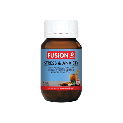 Fusion Health Stress And Anxiety 60 Tablets