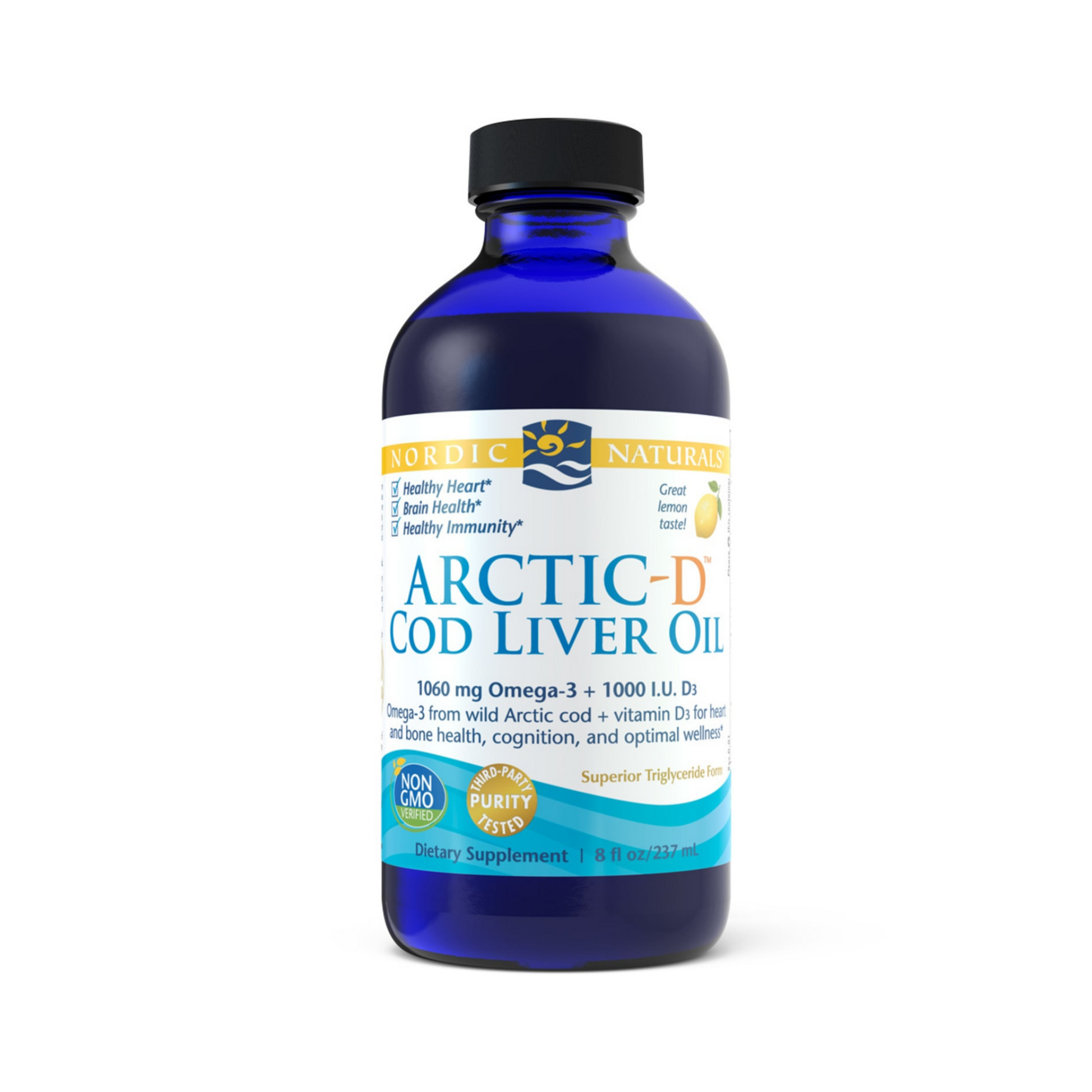 Nordic Naturals Arctic Cod Liver Oil Liquid 237ml