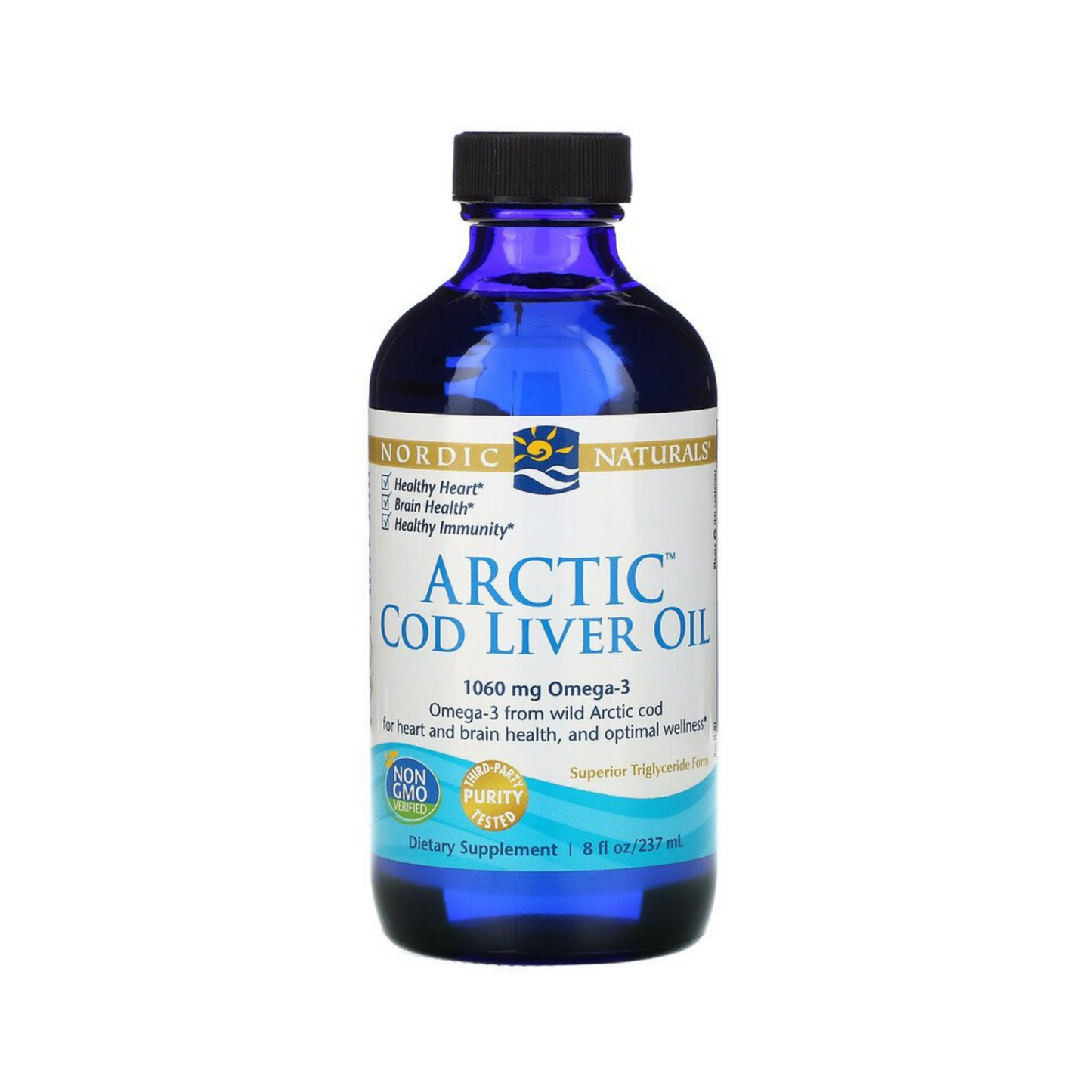 Nordic Naturals Arctic Cod Liver Oil  Liquid 237ml