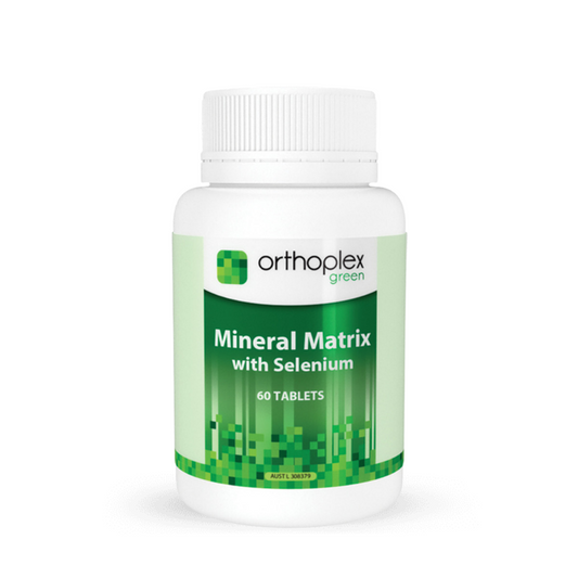Orthoplex Green Mineral Matrix with Selenium 60 Tablets