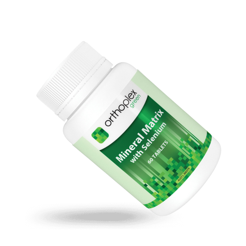 Orthoplex Green Mineral Matrix with Selenium 60 Tablets