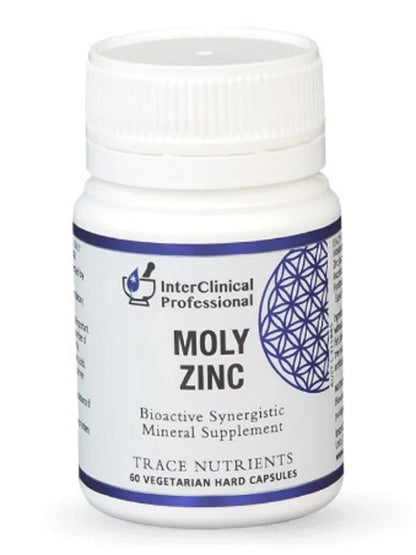 InterClinical MolyZinc 60 Capsules