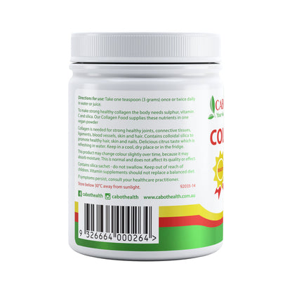 COLLAGEN FOOD (MSM + VIT C + SILICA) 200G