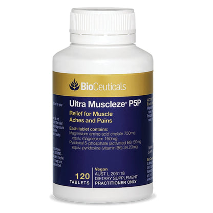 BioCeuticals Ultra Muscleze® P5P 120 Tablets 