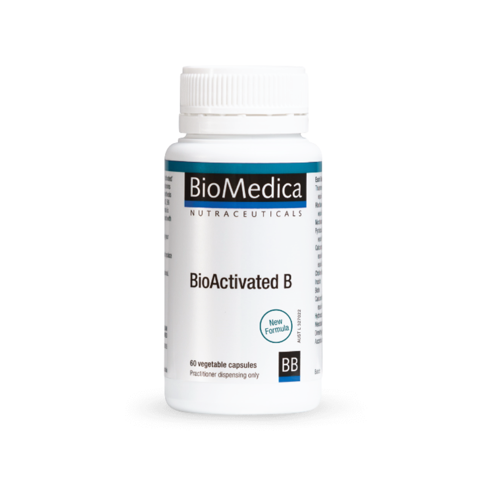 Biomedica BioActivated B 60 Capsules
