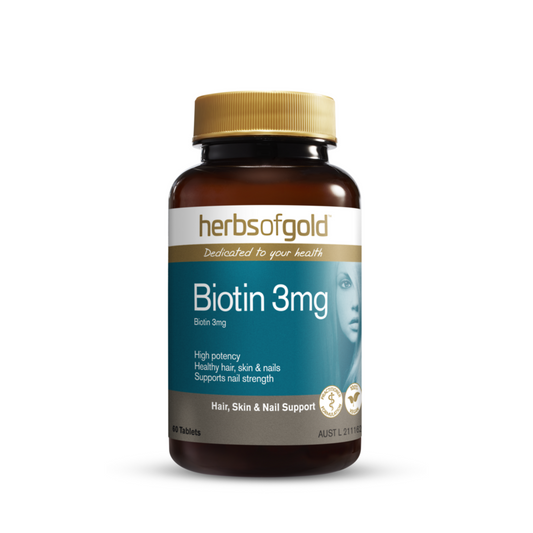 Herbs Of Gold Biotin 3mg 60 Tablets