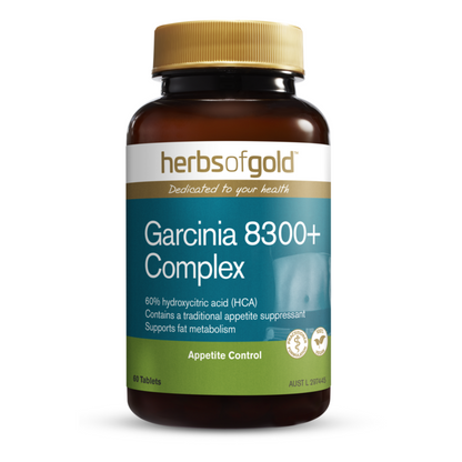 Herbs Of Gold Garcinia 8300+ Complex 60 Tablets