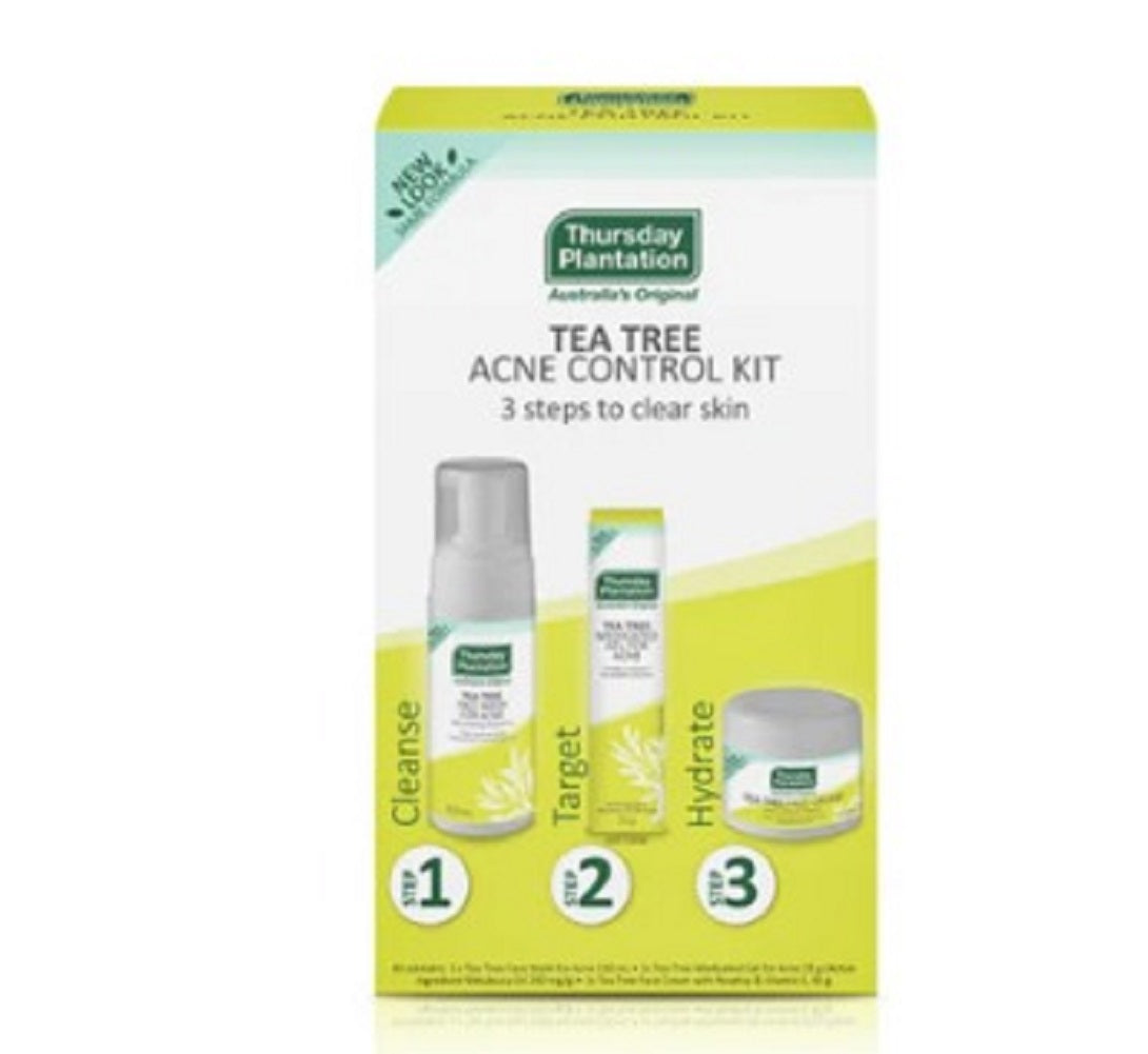 Thursday Plantation Tea Tree Clear Skin and Acne Control Kit
