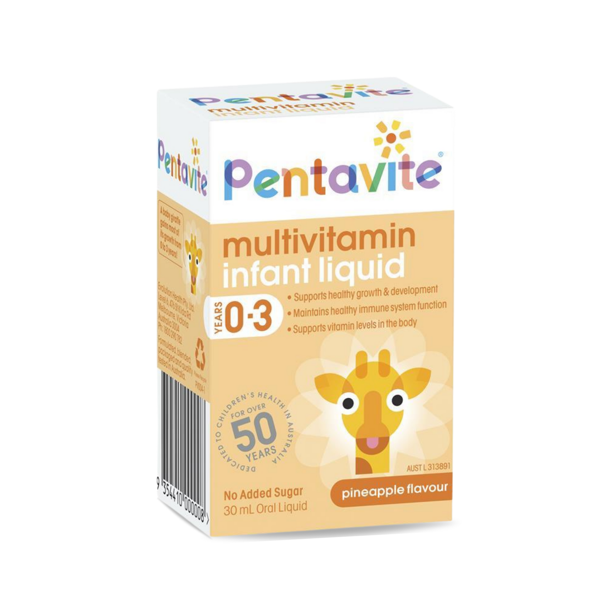 Pentavite Multivitamin infant liquid 30ml