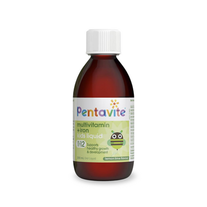 Pentavite Multivitamins with Iron Kids Oral Liquid 200mL