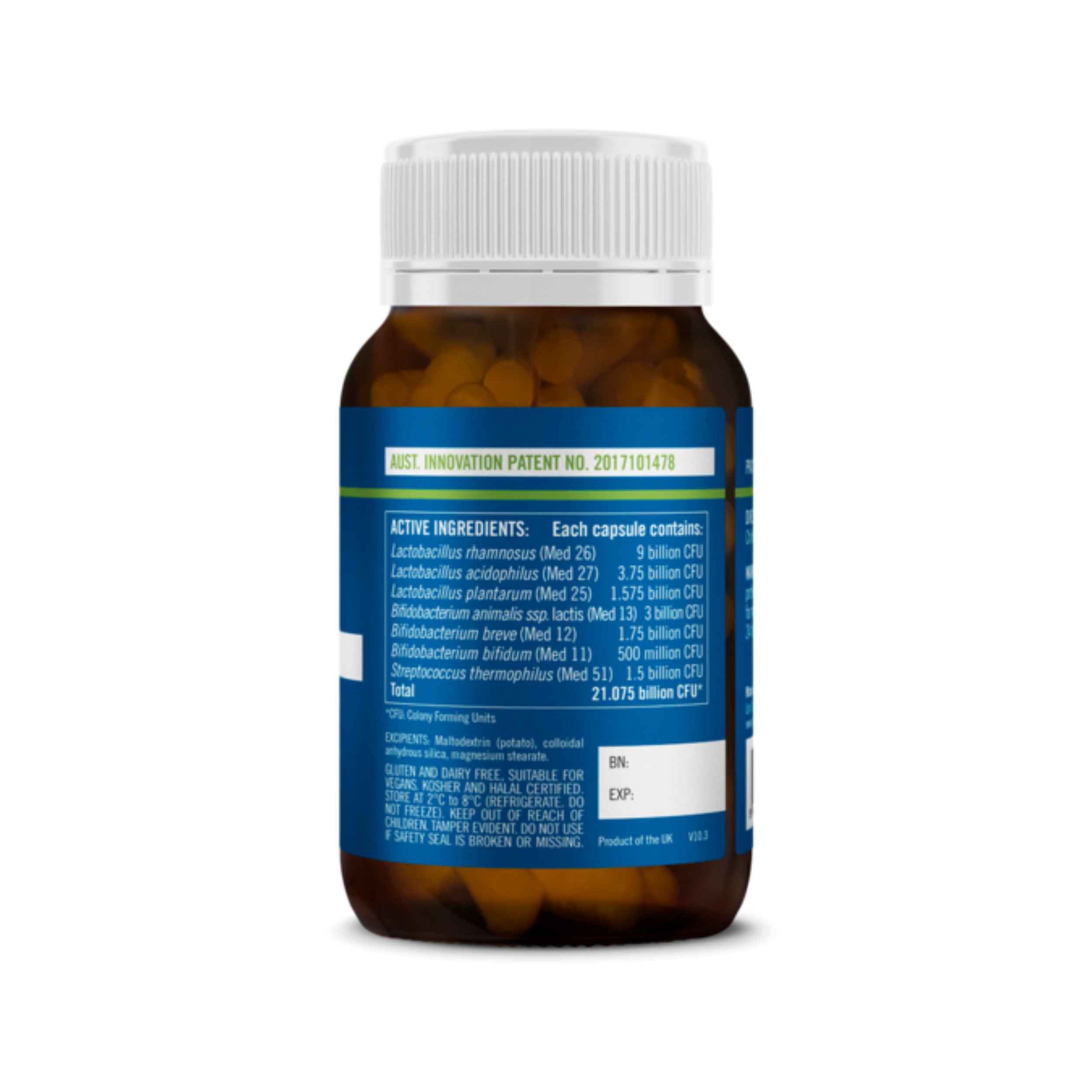 Medlab MultiBiotic 60 Capsules – Betahealth