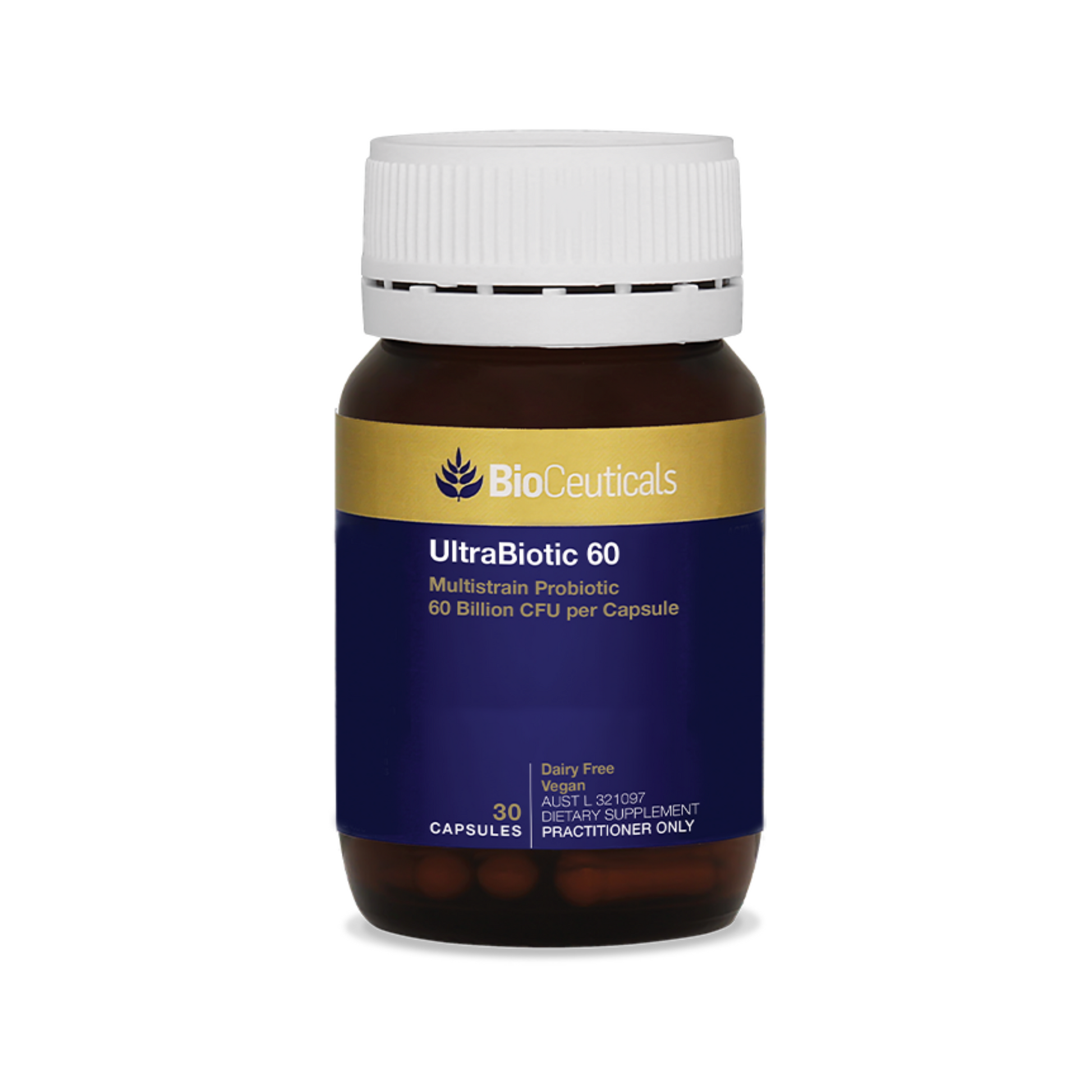 Bioceuticals Ultrabiotic 60 30 Capsules