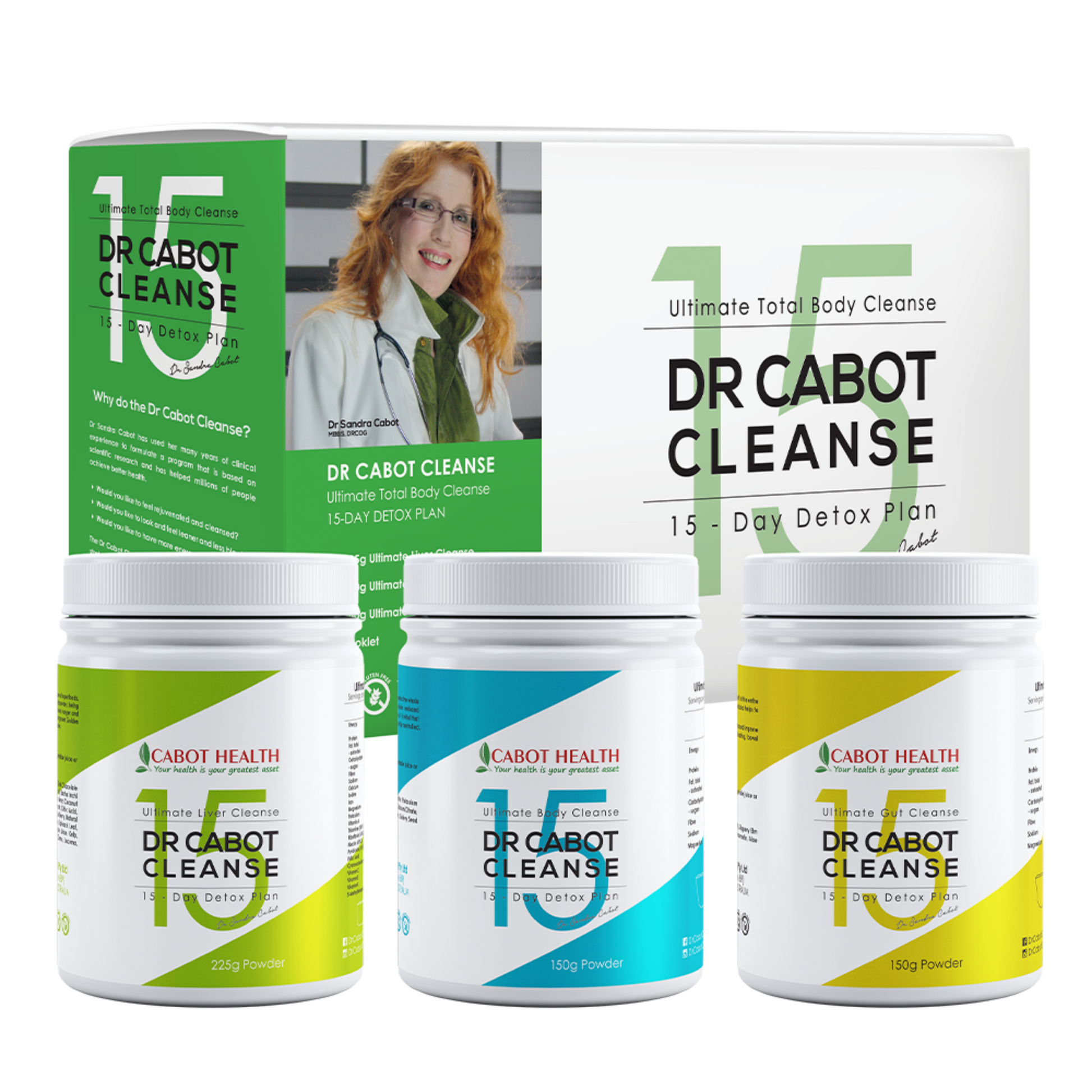 Dr. Cabot Cleanse Cabot Health Ultimate total body cleanse – 15 day detox plan