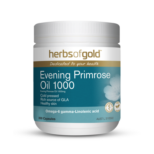 Herbs Of Gold Evening Primrose Oil 1000 200 Capsules