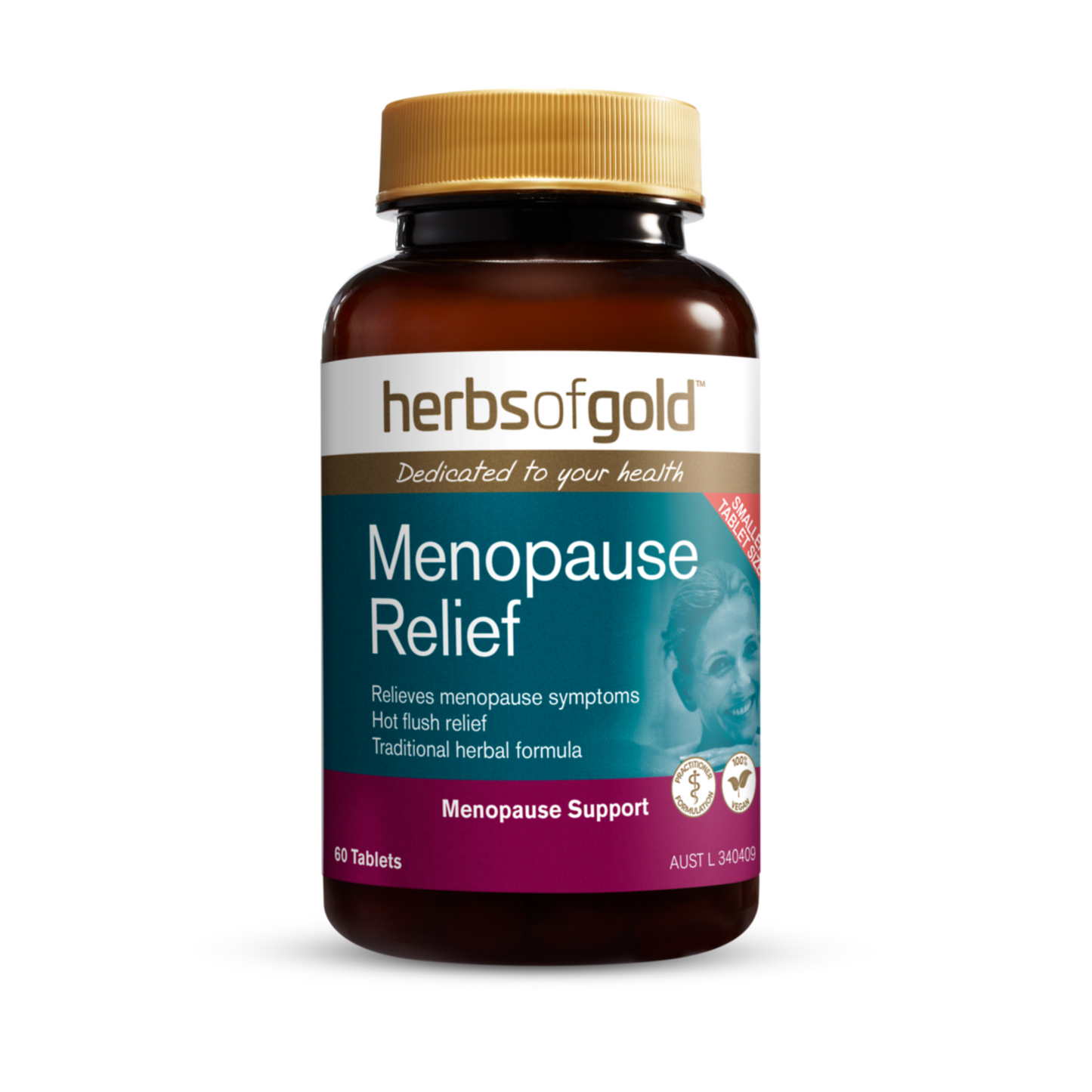 Herbs Of Gold Menopause Relief 60 Tablets