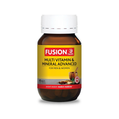 Fusion Health Multi Vitamin & Mineral Advanced 60 Tablets