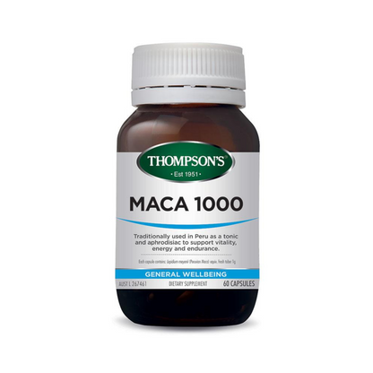 Thompsons Maca 1000 60 Capsules