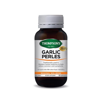 Thompsons Garlic Perles 180 Capsules