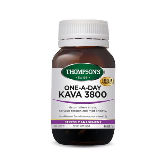Thompsons One-A-Day Kava 3800mg 30 Tablets