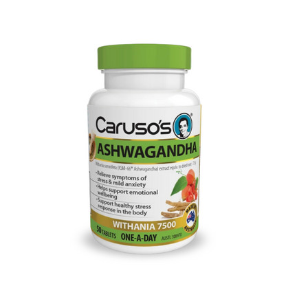 Caruso's Ashwagandha 50 Tablets