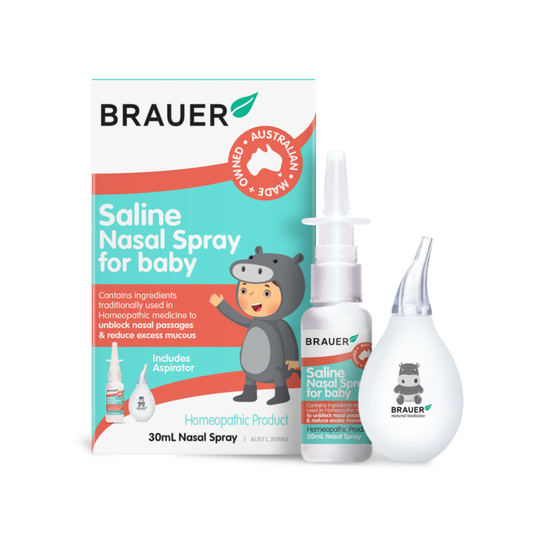 Brauer Saline Nasal Spray for Baby 30ml