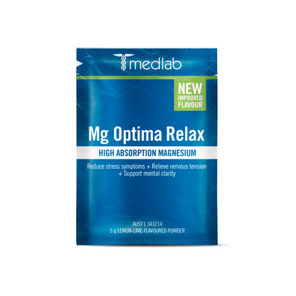 Medlab MG OPTIMA RELAX, LEMON LIME 5G (10PK)